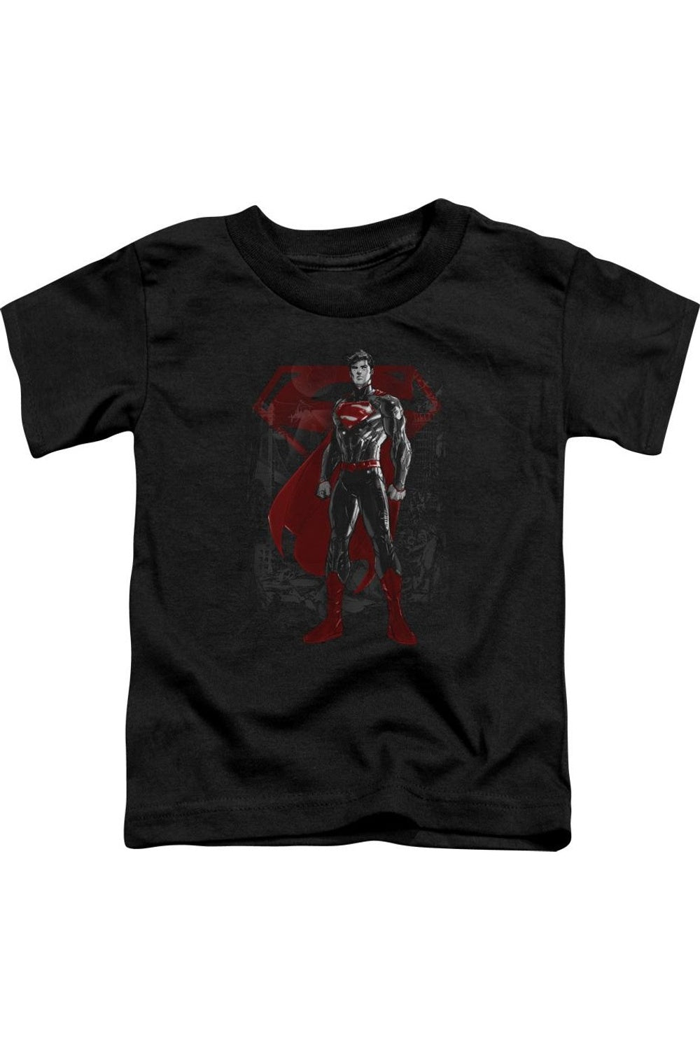 Футболка с коротким рукавом для малышей Superman Aftermath Gildan, черный
Футболка с коротким рукавом для малышей Superman Aftermath Gildan, черный