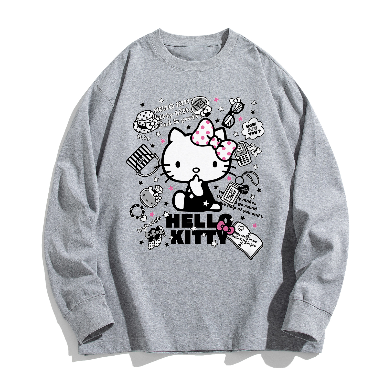 Футболка Hello Kitty Unisex Sanrio, серый
Футболка Hello Kitty Unisex Sanrio, серый