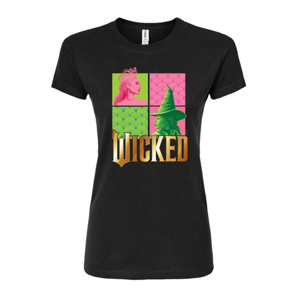 Футболка Juniors Wicked Glinda & Elphaba в сетку Licensed Character, черный
Футболка Juniors Wicked Glinda & Elphaba в сетку Licensed Character, черный