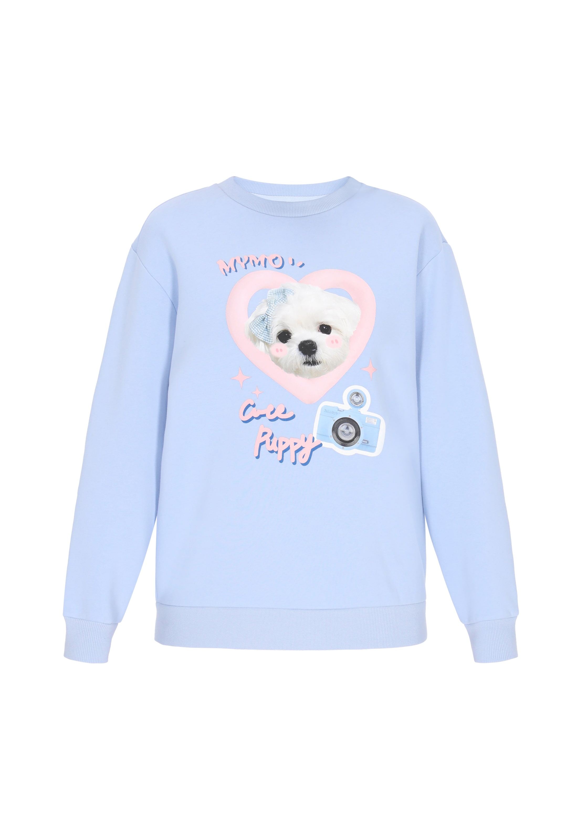 MYMO Свитшот 'Pop' в цвете Sky Blue
MYMO Свитшот 'Pop' в цвете Sky Blue