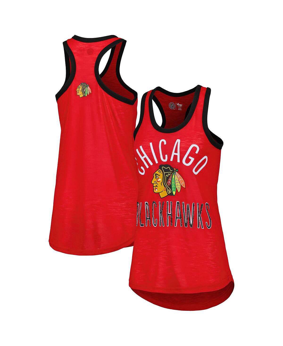 Красная женская майка Chicago Blackhawks First Base Racerback с круглым вырезом G-III 4Her by Carl Banks, красный
Красная женская майка Chicago Blackhawks First Base Racerback с круглым вырезом G-III 4Her by Carl Banks, красный