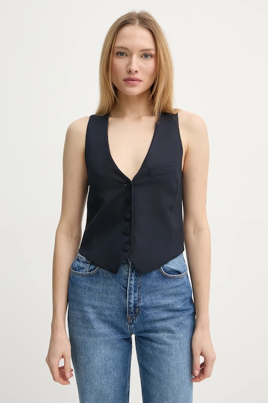 Жилетка из шерсти Zadig&Voltaire, темно-синий
Жилетка из шерсти Zadig&Voltaire, темно-синий