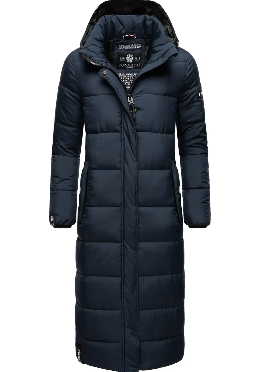 Стеганое пальто Navahoo "Isalie", классическое зимнее пальто со съемным капюшоном, синий
Стеганое пальто Navahoo "Isalie", классическое зимнее пальто со съемным капюшоном, синий
