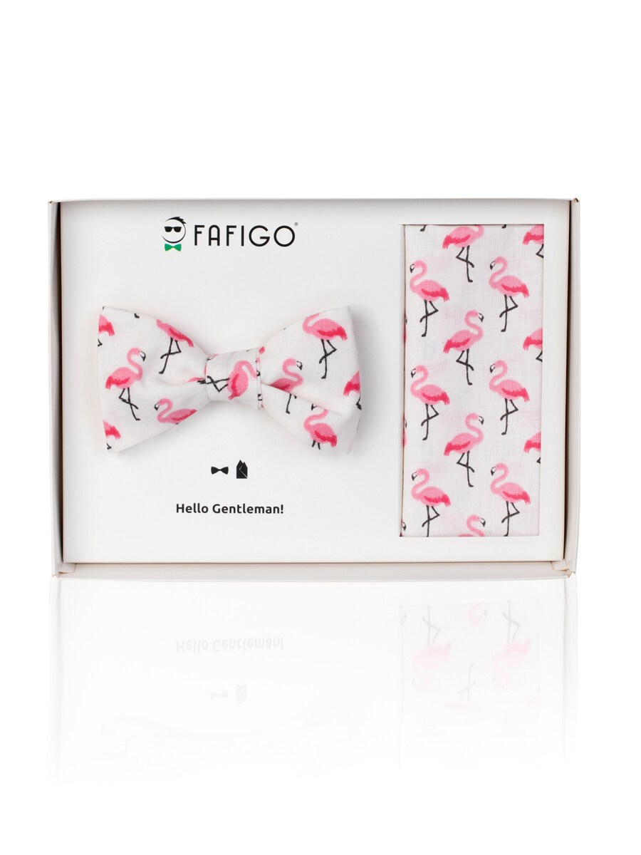 Галстук-бабочка FAFIGO Set Crockett, белый
Галстук-бабочка FAFIGO Set Crockett, белый