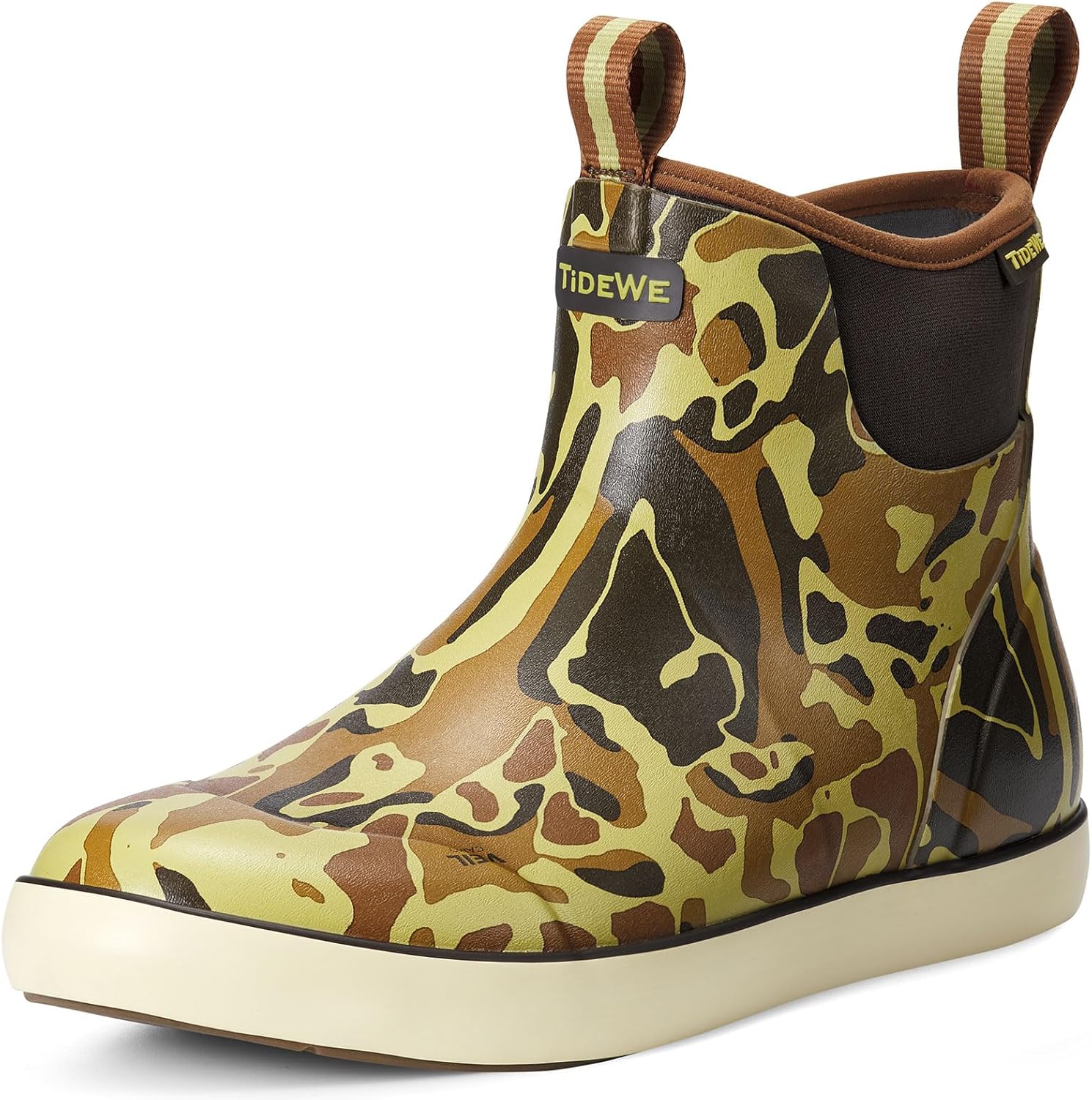 Ботинки TIDEWE для мужчин, водонепроницаемые рыбацкие ботинки, слипоны из неопрена и резины до щиколотки для дождливой погоды и лодочных прогулок (черно-оранжевые, светло-серые и серо-коричневые, размеры 7-14)
Ботинки TIDEWE для мужчин, водонепроницаемые рыбацкие ботинки, слипоны из неопрена и резины до щиколотки для дождливой погоды и лодочных прогулок (черно-оранжевые, светло-серые и серо-коричневые, размеры 7-14)