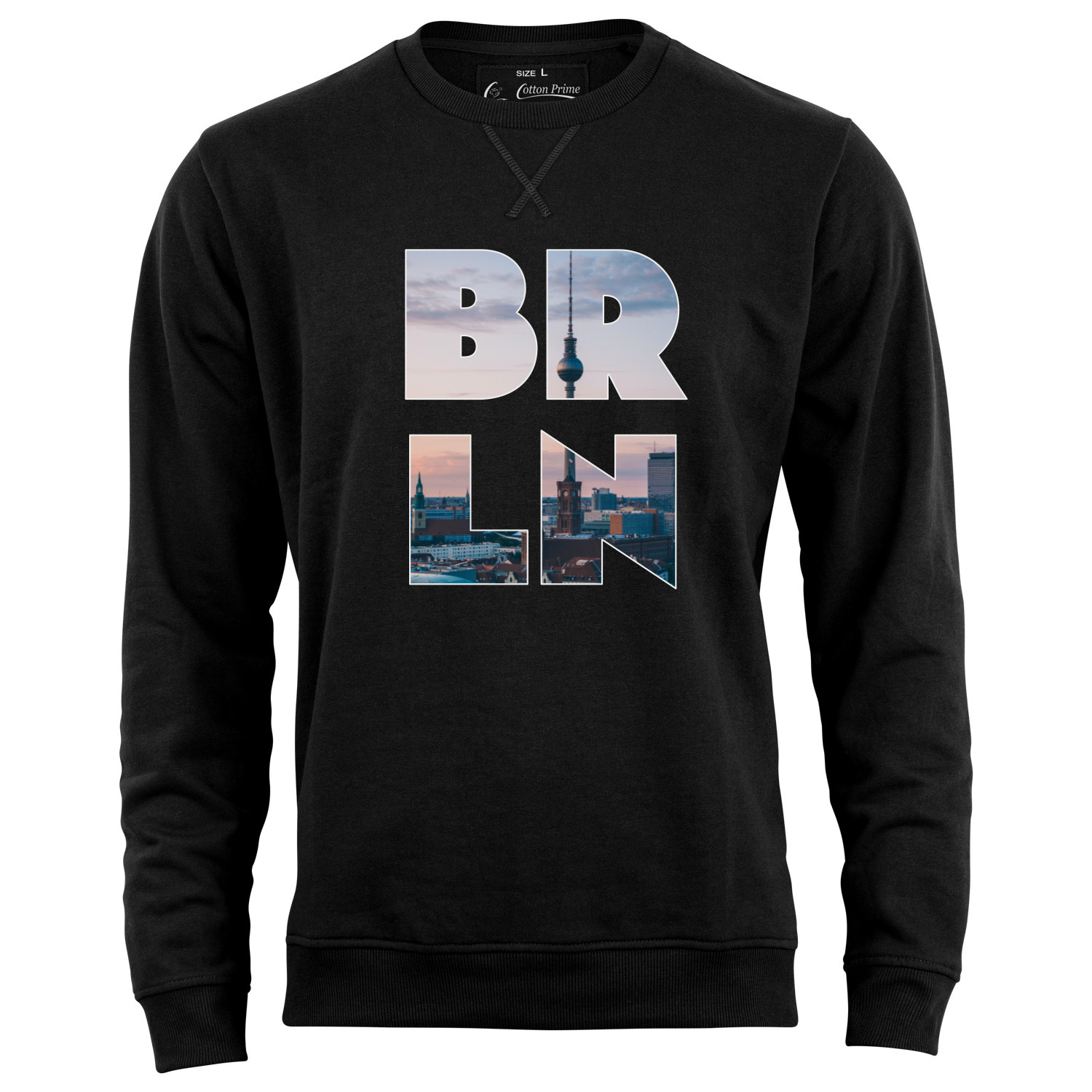 Толстовка Cotton Prime Skyline Berlin Weltenbummler Kollektion, черный
Толстовка Cotton Prime Skyline Berlin Weltenbummler Kollektion, черный