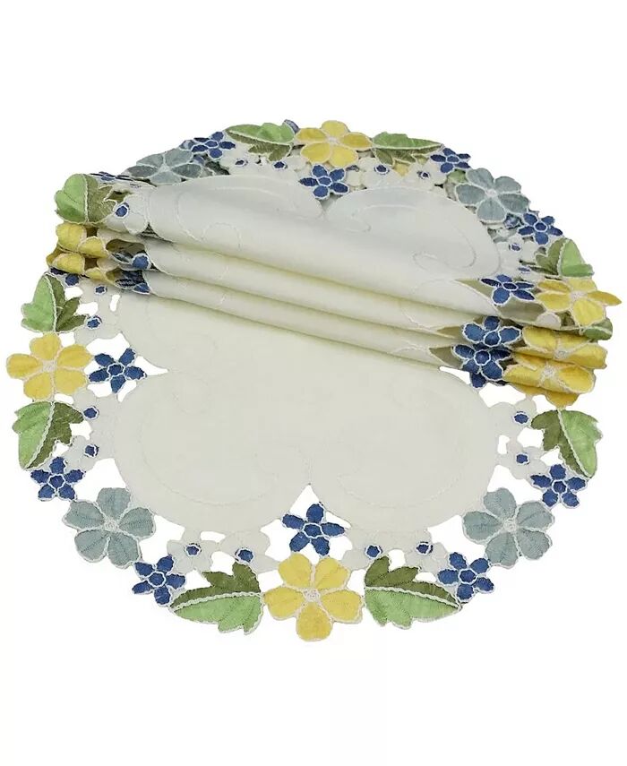 Круглая салфетка Fancy Flowers — набор из 4 шт., 16 x 16 дюймов Xia Home Fashions, синий
Круглая салфетка Fancy Flowers — набор из 4 шт., 16 x 16 дюймов Xia Home Fashions, синий