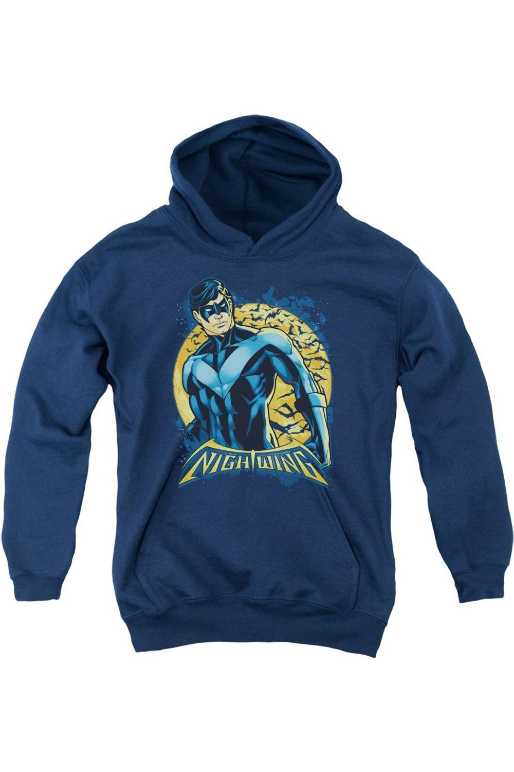 Батмен Найтвинг Лунная молодежная толстовка с капюшоном Gildan, темно-синий
Батмен Найтвинг Лунная молодежная толстовка с капюшоном Gildan, темно-синий