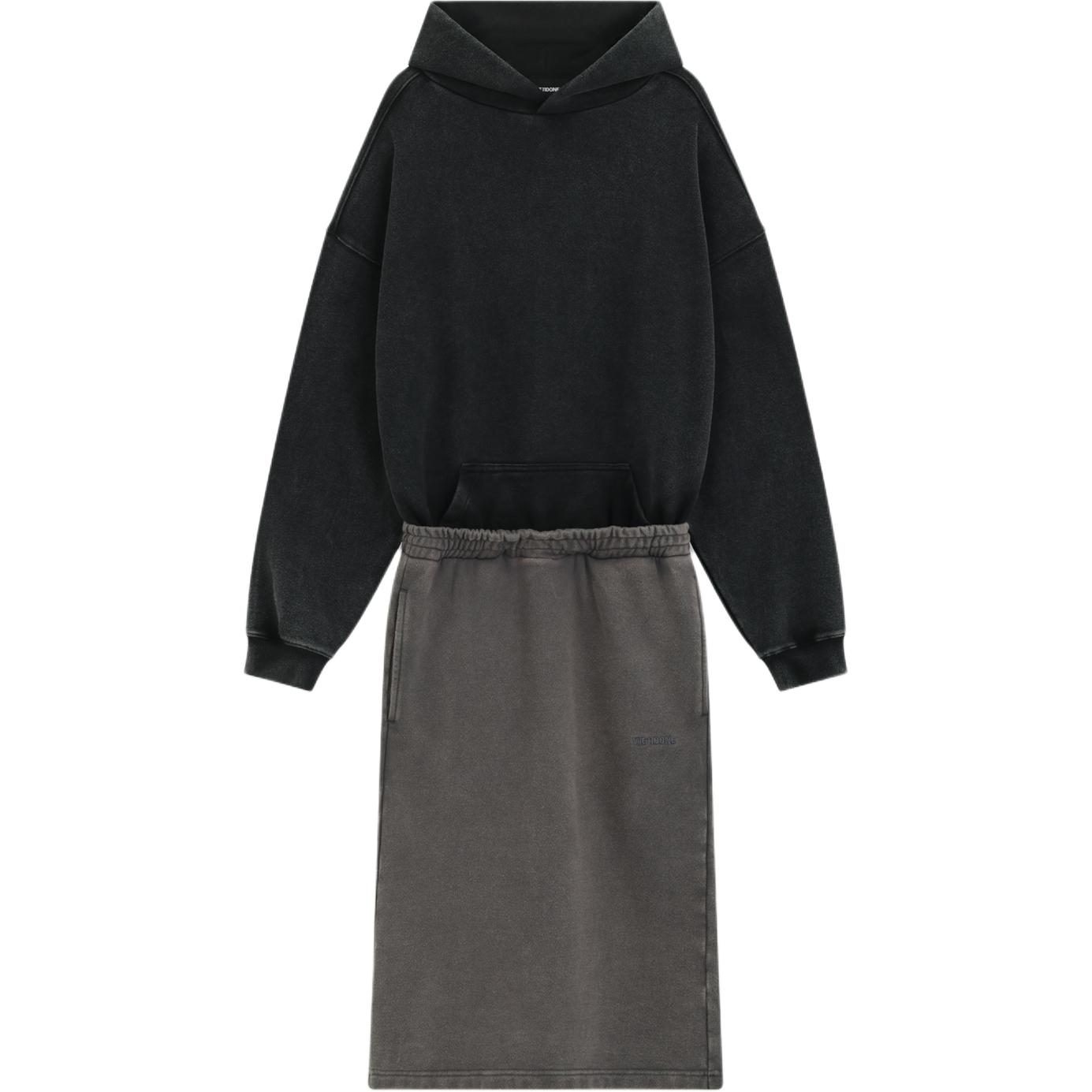 FW24 Платье с длинными рукавами Женское Черное WE11DONE
FW24 Платье с длинными рукавами Женское Черное WE11DONE