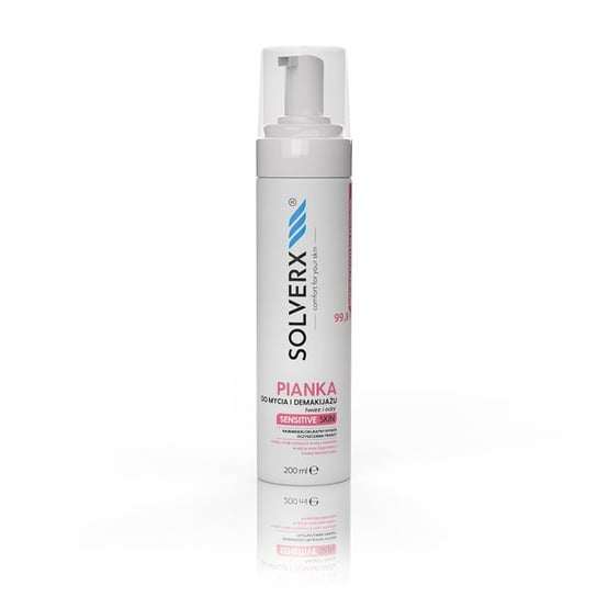 Пенка для умывания и снятия макияжа с атопической кожей 200мл Solverx
Пенка для умывания и снятия макияжа с атопической кожей 200мл Solverx