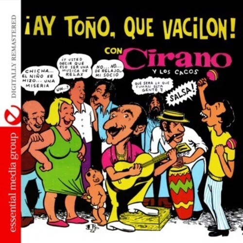 CD диск Cirano Y Los Cacos: Ay Tono, Que Vacilon!
CD диск Cirano Y Los Cacos: Ay Tono, Que Vacilon!