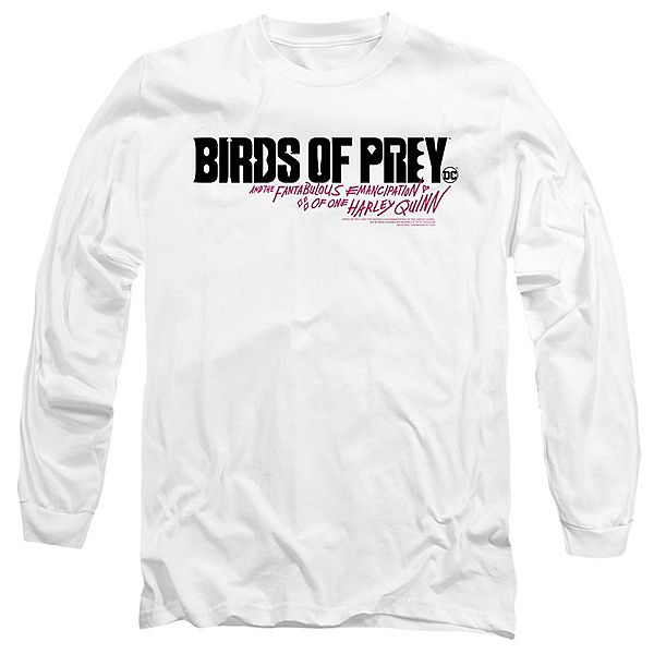 Футболка с длинным рукавом Birds of prey с горизонтальным логотипом Licensed Character
Футболка с длинным рукавом Birds of prey с горизонтальным логотипом Licensed Character