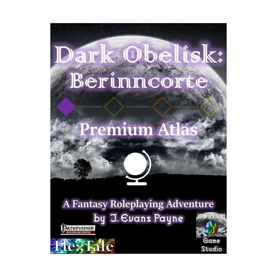 Dark Obelisk - Berinncorte Premium Atlas (Pathfinder), Dark Obelisk (Infinium), твердый переплет
Dark Obelisk - Berinncorte Premium Atlas (Pathfinder), Dark Obelisk (Infinium), твердый переплет