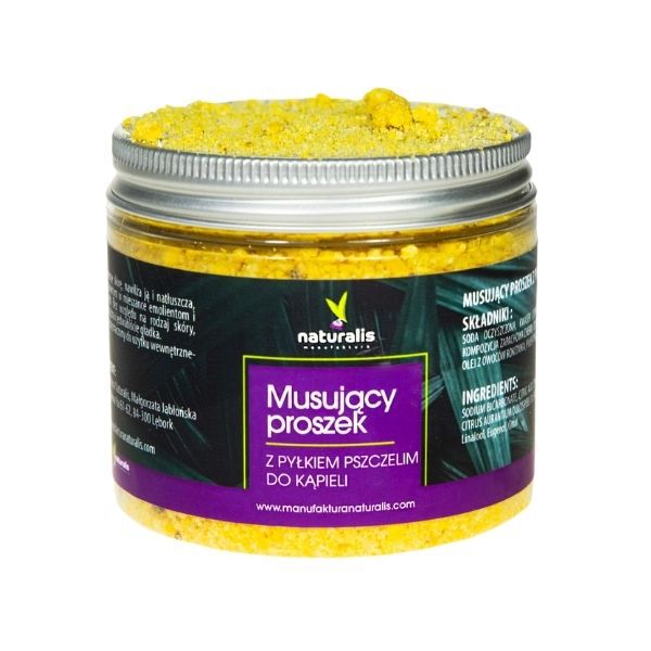 Шипучий порошок для ванн, 250 мл Manufaktura Naturalis
Шипучий порошок для ванн, 250 мл Manufaktura Naturalis