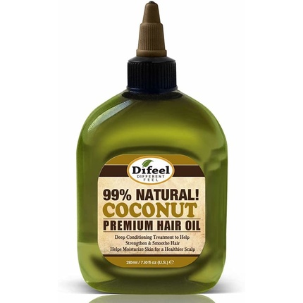 Премиальное 99% натуральное кокосовое масло для глубокого кондиционирования волос 235 мл Difeel
Премиальное 99% натуральное кокосовое масло для глубокого кондиционирования волос 235 мл Difeel