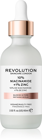 Сыворотка для расширенных пор Revolution Skincare Niacinamide 10% + Zinc 1%, 60 ml
Сыворотка для расширенных пор Revolution Skincare Niacinamide 10% + Zinc 1%, 60 ml