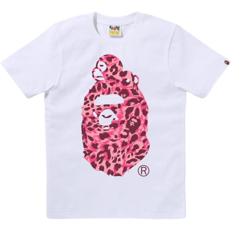 Женские футболки с круглым вырезом, умеренно прямой крой A Bathing Ape, белый & розовый
Женские футболки с круглым вырезом, умеренно прямой крой A Bathing Ape, белый & розовый
