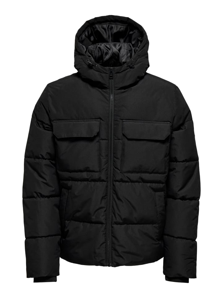 Демисезонная куртка ONLY & SONS, черный
Демисезонная куртка ONLY & SONS, черный