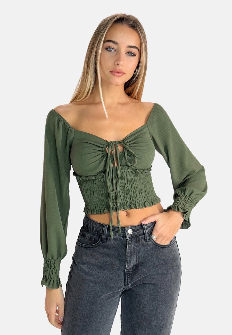 Блуза Elara Blouse, Grün/Khaki
Блуза Elara Blouse, Grün/Khaki