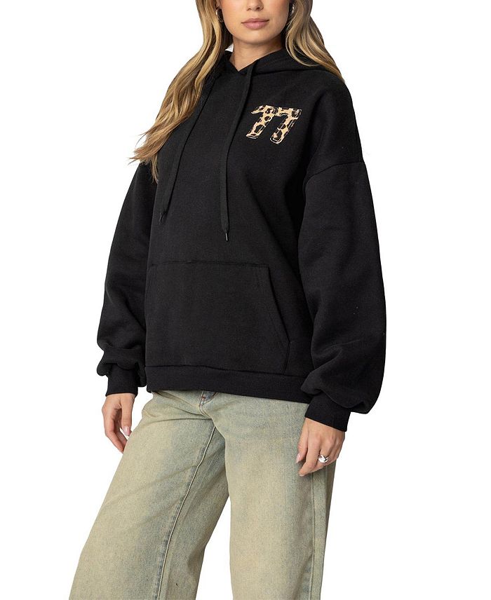 Leopard 77 Оверсайз Худи Edikted, черный
Leopard 77 Оверсайз Худи Edikted, черный