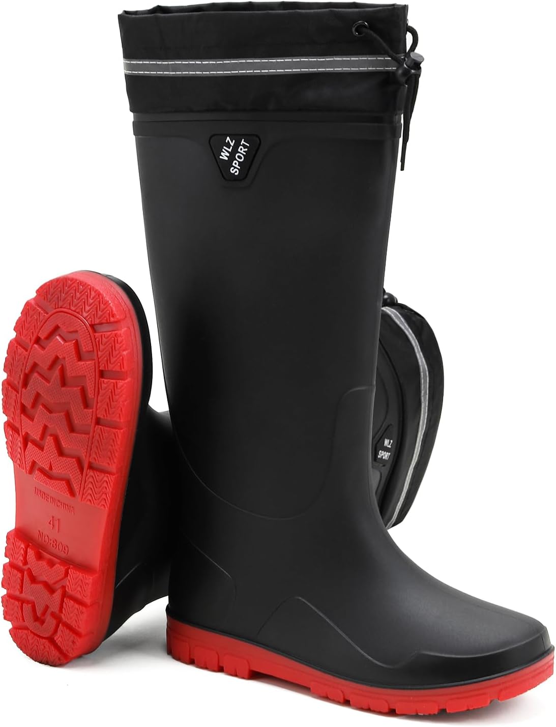 Резиновые сапоги HSBDNZQ для мужчин, водонепроницаемые мужские сапоги до колена из ПВХ, удобные легкие сапоги от грязи, прочные скользящие садовые сапоги для садоводства и рыбалки, черный/красный
Резиновые сапоги HSBDNZQ для мужчин, водонепроницаемые мужские сапоги до колена из ПВХ, удобные легкие сапоги от грязи, прочные скользящие садовые сапоги для садоводства и рыбалки, черный/красный