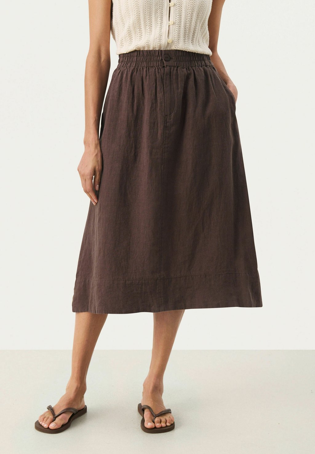 Юбка А-силуэта REHANA Part Two, коричневый
Юбка А-силуэта REHANA Part Two, коричневый