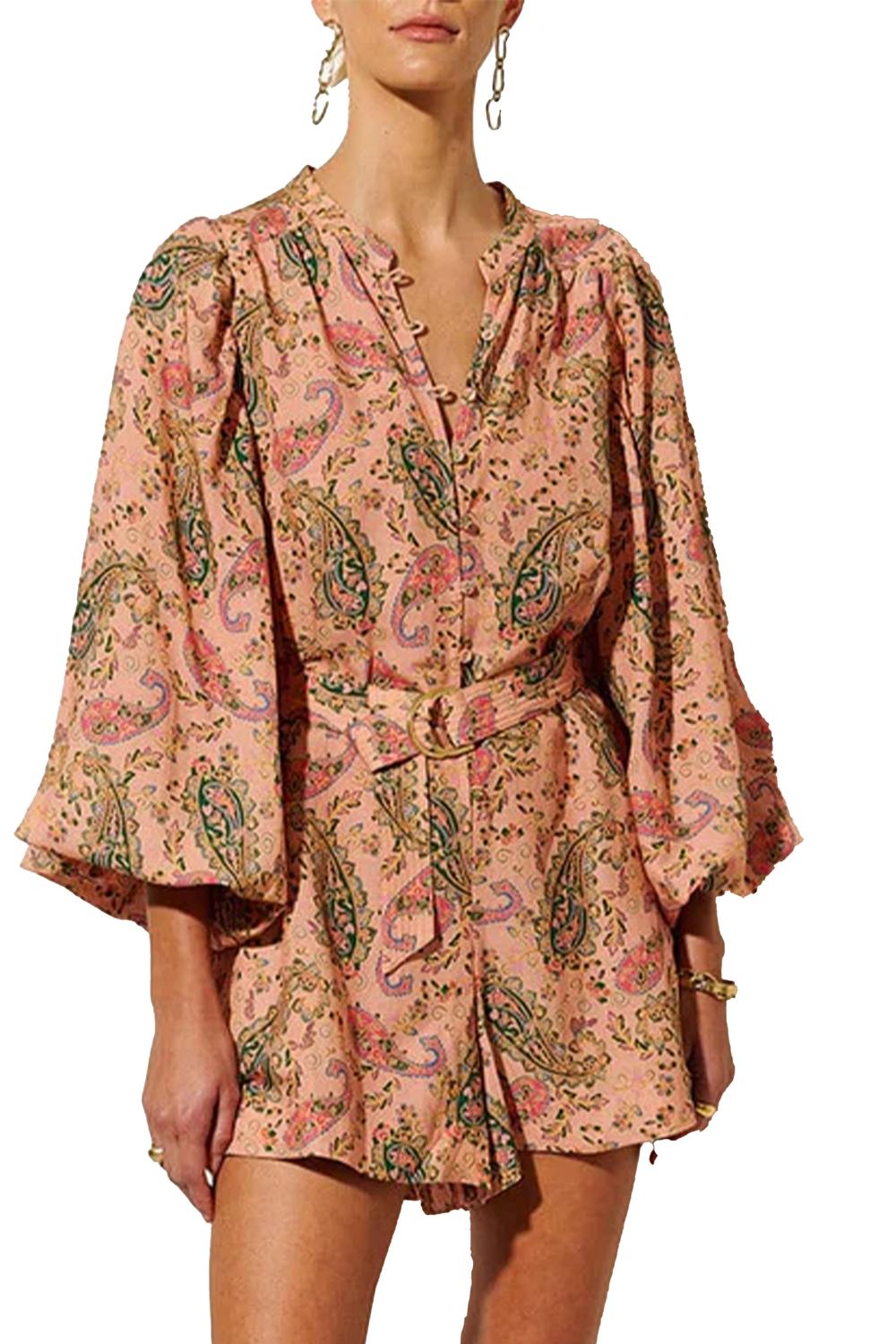 KIVARI Комбинезон-комбинезон Isha с поясом, розовый
KIVARI Комбинезон-комбинезон Isha с поясом, розовый