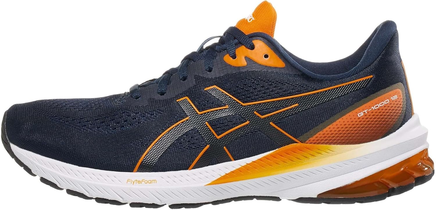 Беговые кроссовки Asics GT-1000 12 для мужчин, синий/оранжевый
Беговые кроссовки Asics GT-1000 12 для мужчин, синий/оранжевый