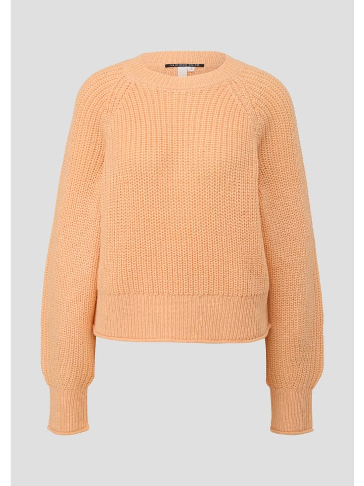 QS Вязаный свитер в цвете 2101_папайя
QS Вязаный свитер в цвете 2101_папайя