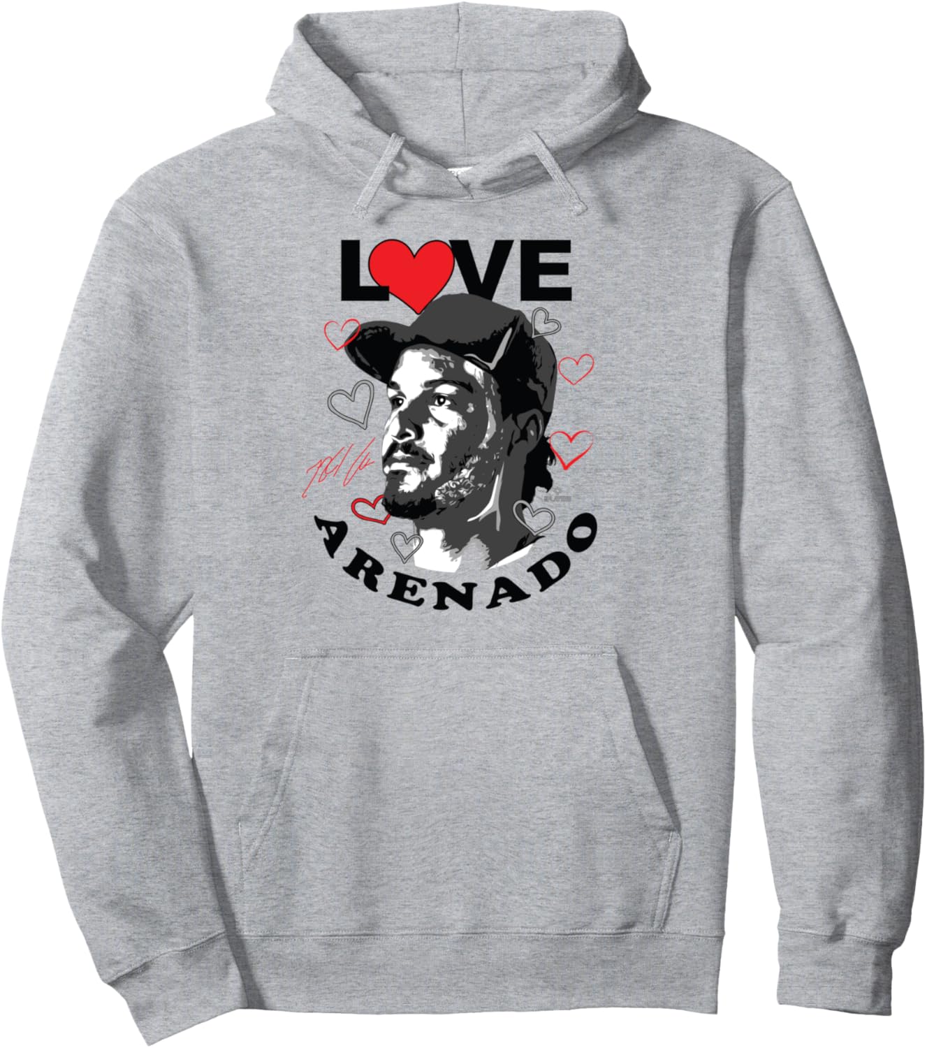 Толстовка Love Nolan Arenado Valentine St. Louis Baseball MLBPA Ryno Sports, серый
Толстовка Love Nolan Arenado Valentine St. Louis Baseball MLBPA Ryno Sports, серый