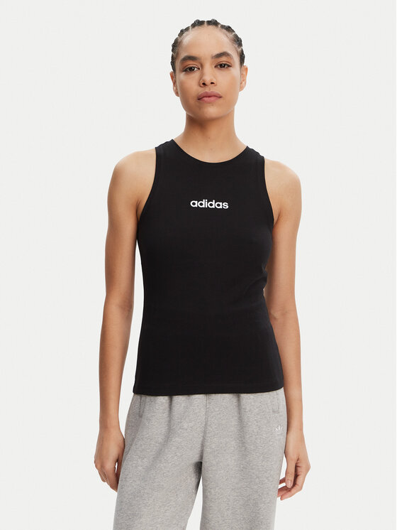 Топ облегающего кроя Essentials Linear JC5798 Adidas, черный
Топ облегающего кроя Essentials Linear JC5798 Adidas, черный