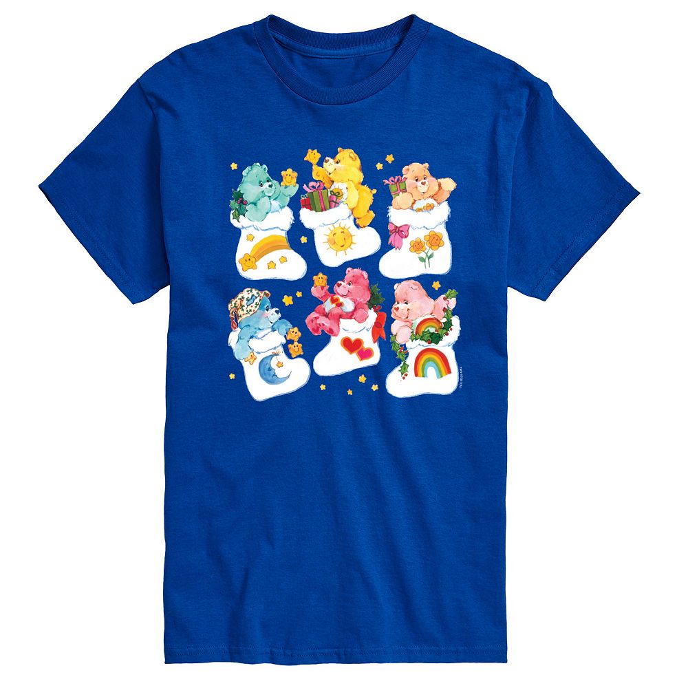 Мужская футболка с рисунком Care Bears Stocking Licensed Character, синий
Мужская футболка с рисунком Care Bears Stocking Licensed Character, синий