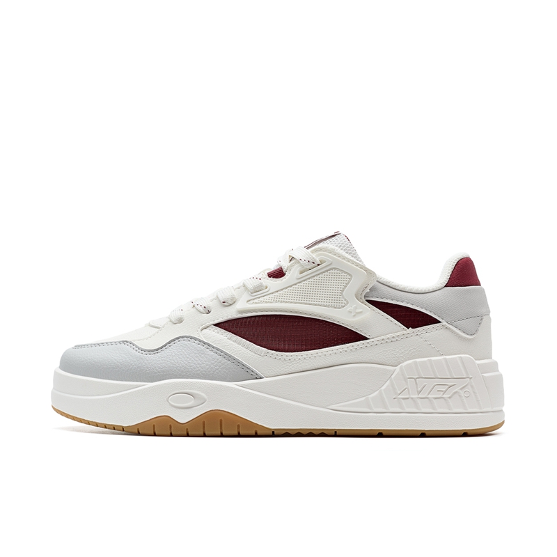 XTEP Кроссовки Air Force 1 с противоскользящим и износостойким покрытием, низкие, для скейтбординга, мужские, белые, серые, красные 
XTEP Кроссовки Air Force 1 с противоскользящим и износостойким покрытием, низкие, для скейтбординга, мужские, белые, серые, красные