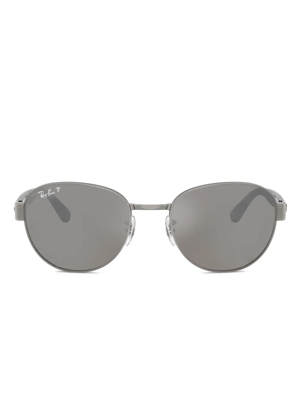 Солнцезащитные очки в круглой оправе Ray-Ban, серебряный
Солнцезащитные очки в круглой оправе Ray-Ban, серебряный