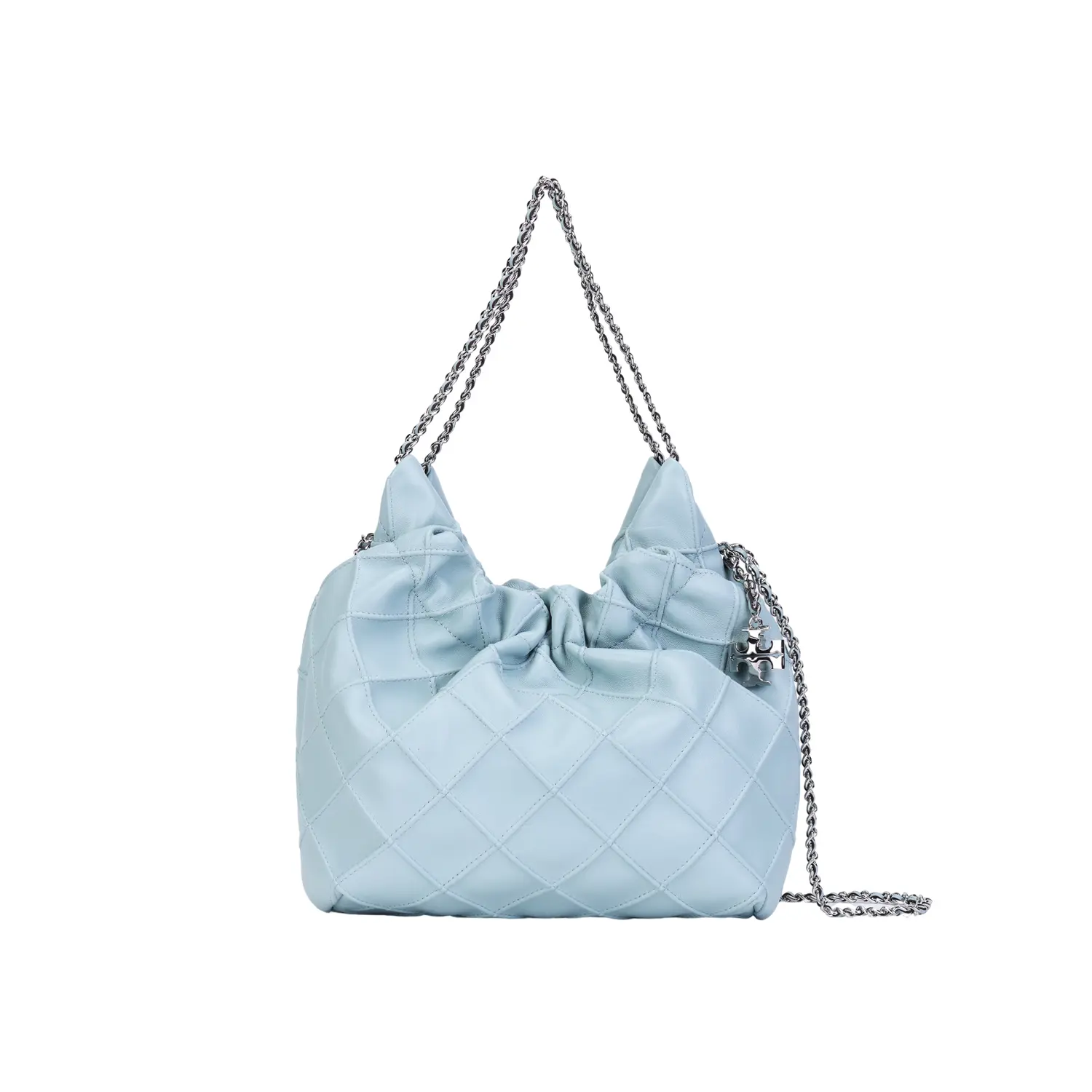 TORY BURCH Сумка через плечо миниатюрная женская из кожи наппа светло-голубая
TORY BURCH Сумка через плечо миниатюрная женская из кожи наппа светло-голубая