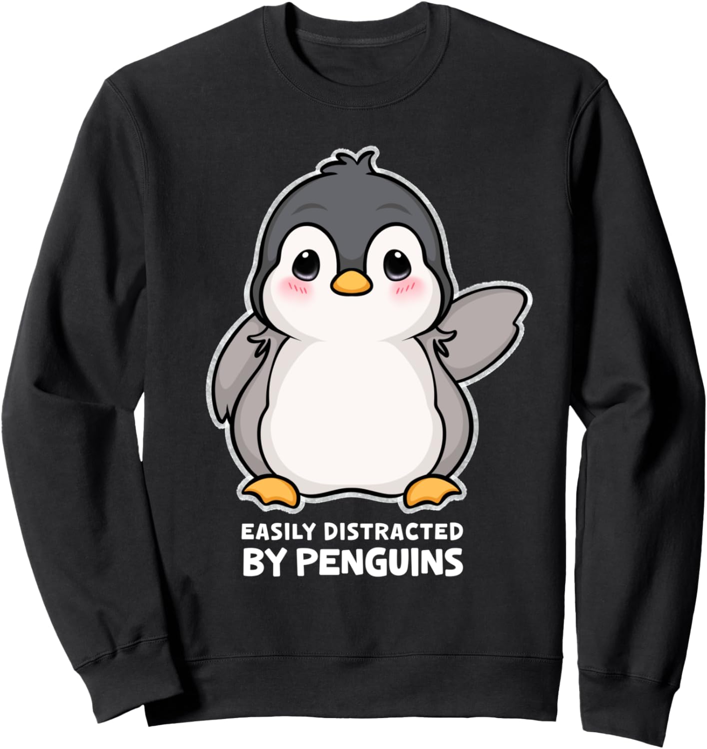 Легко отвлекаюсь на пингвинов. Забавная толстовка для любителей пингвинов Cute Penguin Costume Animal Lover Gifts Store, черный
Легко отвлекаюсь на пингвинов. Забавная толстовка для любителей пингвинов Cute Penguin Costume Animal Lover Gifts Store, черный