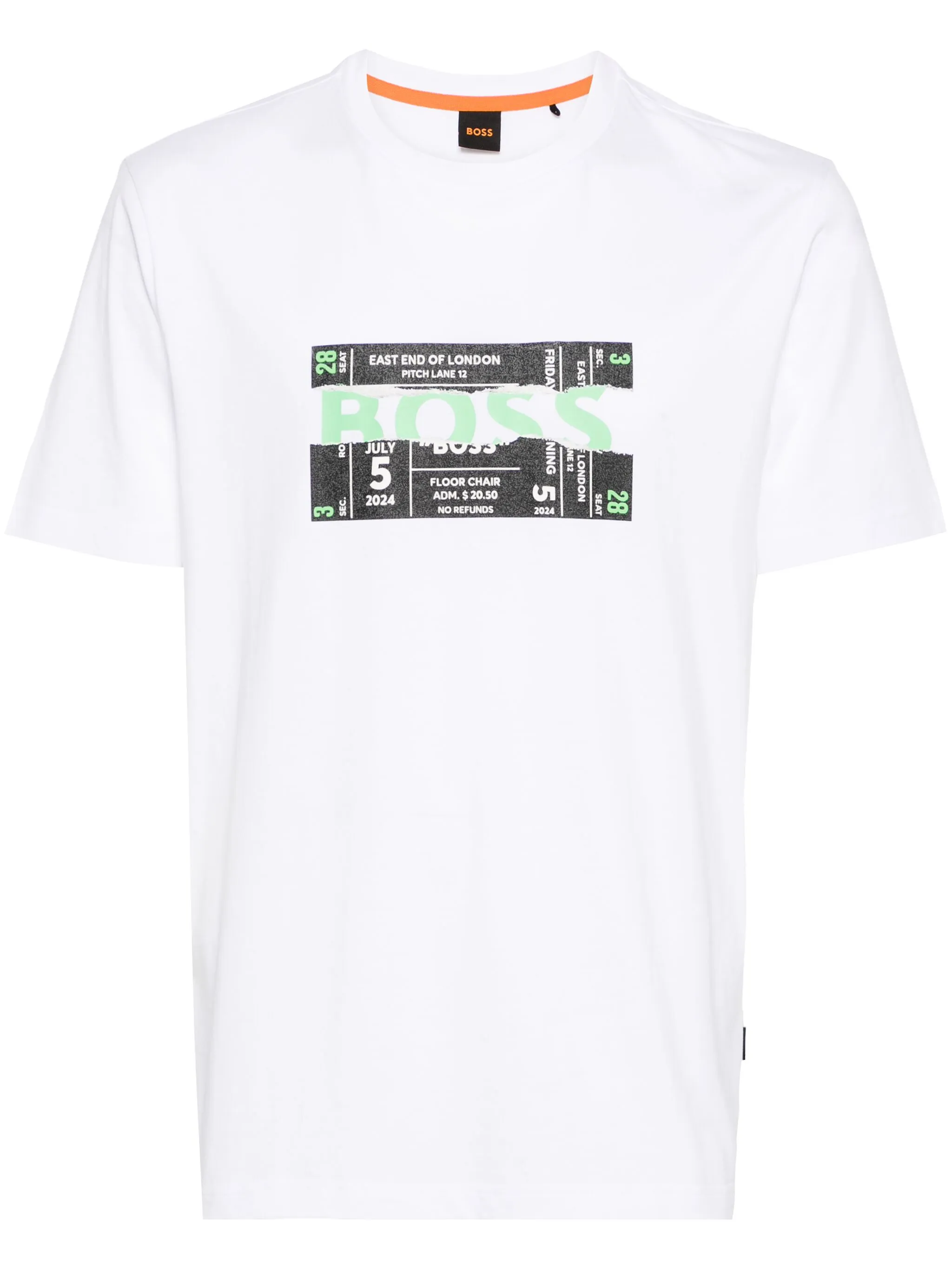 Футболка с логотипом Boss, белый
Футболка с логотипом Boss, белый