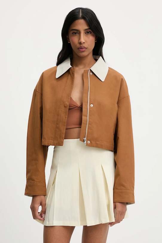 Хлопковая куртка Answear.Lab, коричневый
Хлопковая куртка Answear.Lab, коричневый