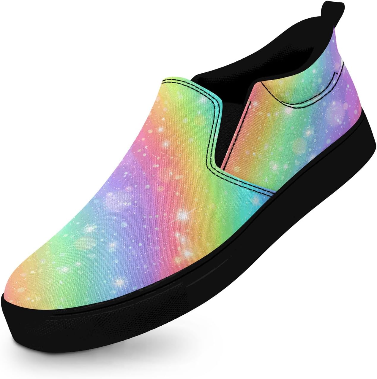 Унисекс слипоны из холщовой ткани AWSOLE - принт с небесными звездами и луной - легкие повседневные балетки для прогулок, путешествий и ежедневной носки, черный/зеленый/фиолетовый/розовый
Унисекс слипоны из холщовой ткани AWSOLE - принт с небесными звездами и луной - легкие повседневные балетки для прогулок, путешествий и ежедневной носки, черный/зеленый/фиолетовый/розовый