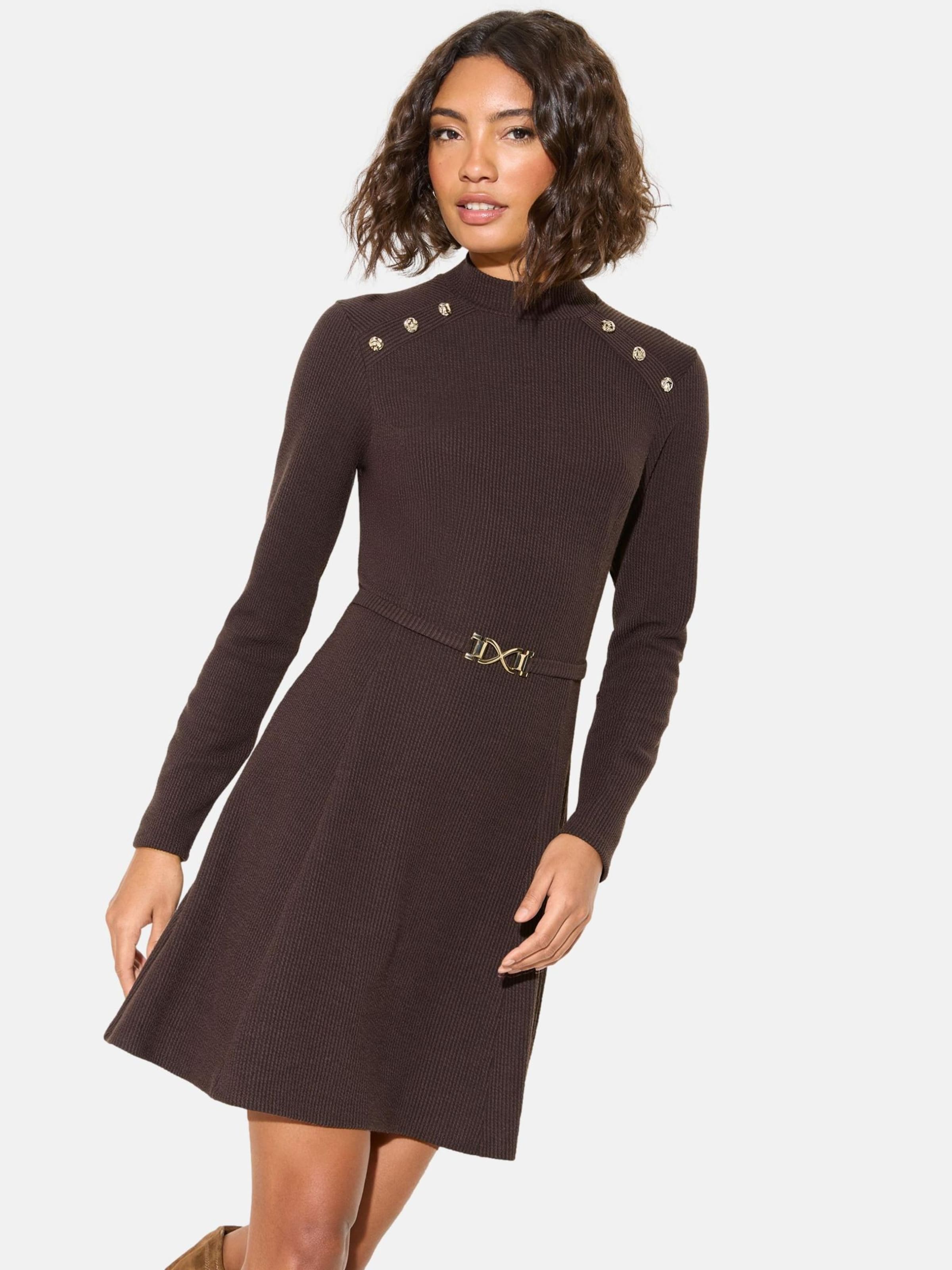 Friends Like These Платье в шоколадном цвете
Friends Like These Платье в шоколадном цвете