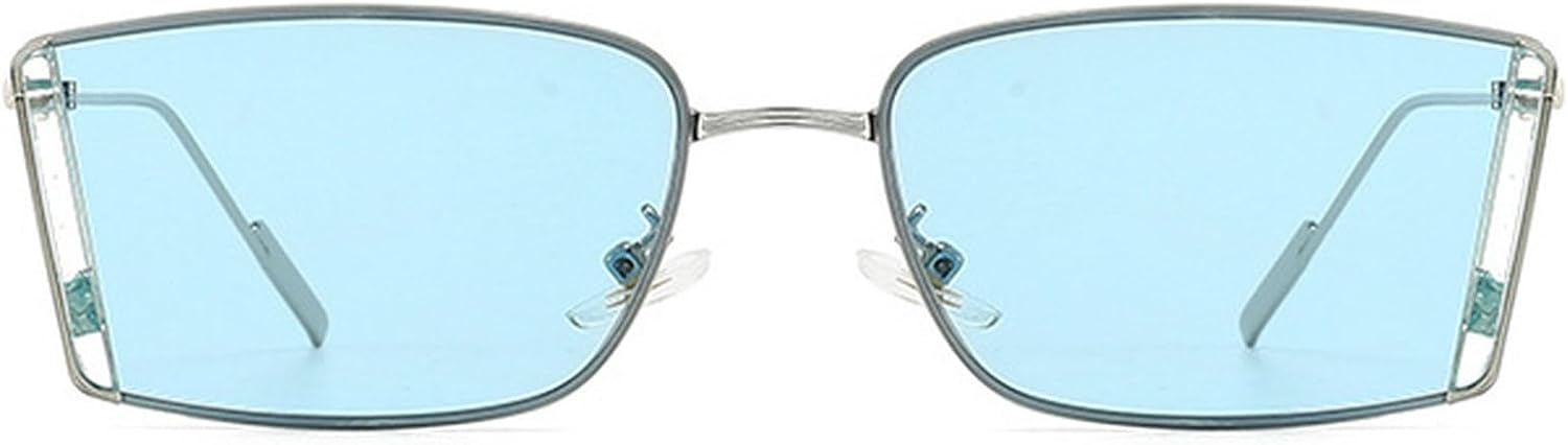 Популярные модные квадратные солнцезащитные очки для мужчин и женщин, солнцезащитные очки UV400 в ретро-металлической оправе, прямоугольные солнцезащитные очки в стиле панк mincl, Blue
Популярные модные квадратные солнцезащитные очки для мужчин и женщин, солнцезащитные очки UV400 в ретро-металлической оправе, прямоугольные солнцезащитные очки в стиле панк mincl, Blue