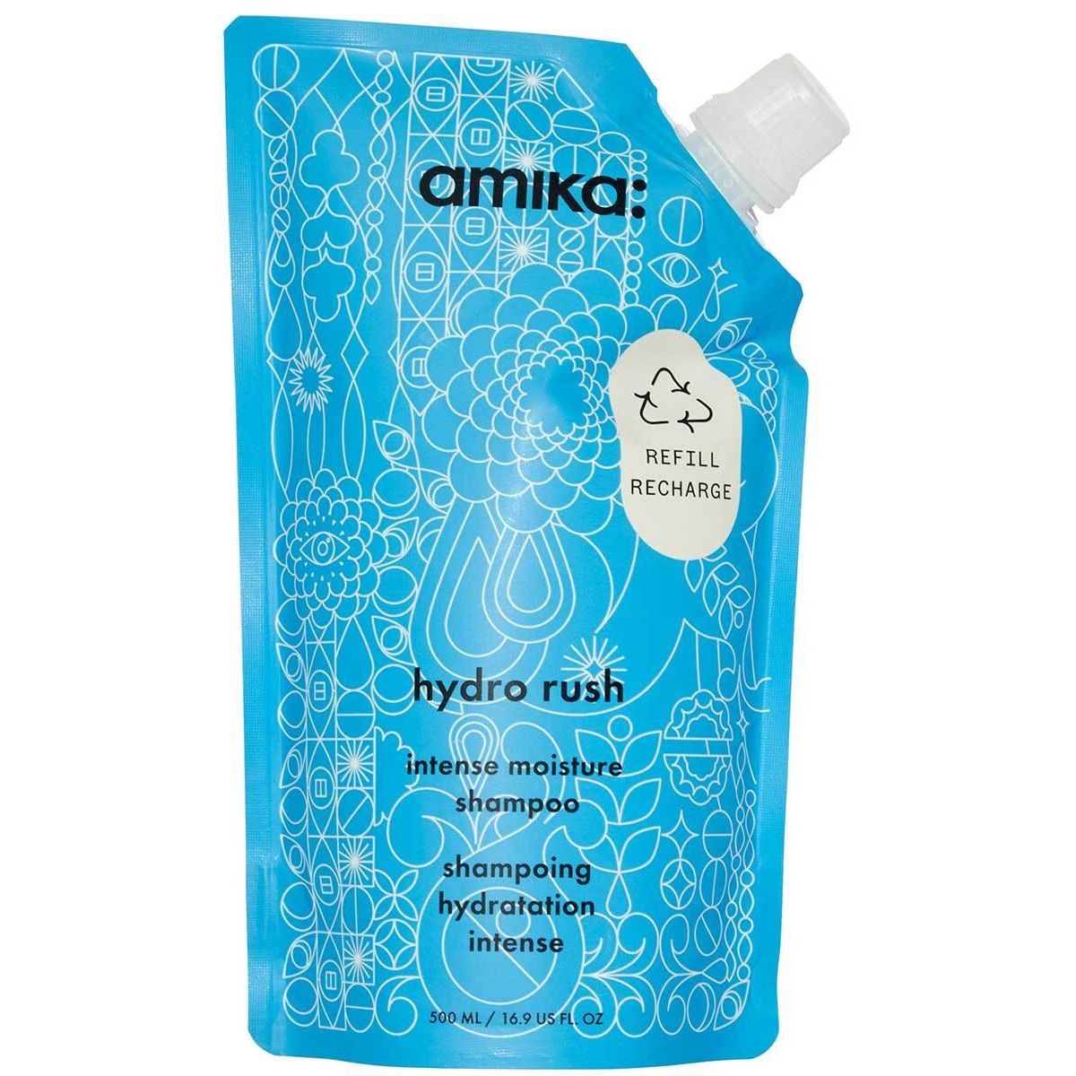 Шампунь hydro rush intense moisture shampoo Amika, объем 500 мл
Шампунь hydro rush intense moisture shampoo Amika, объем 500 мл