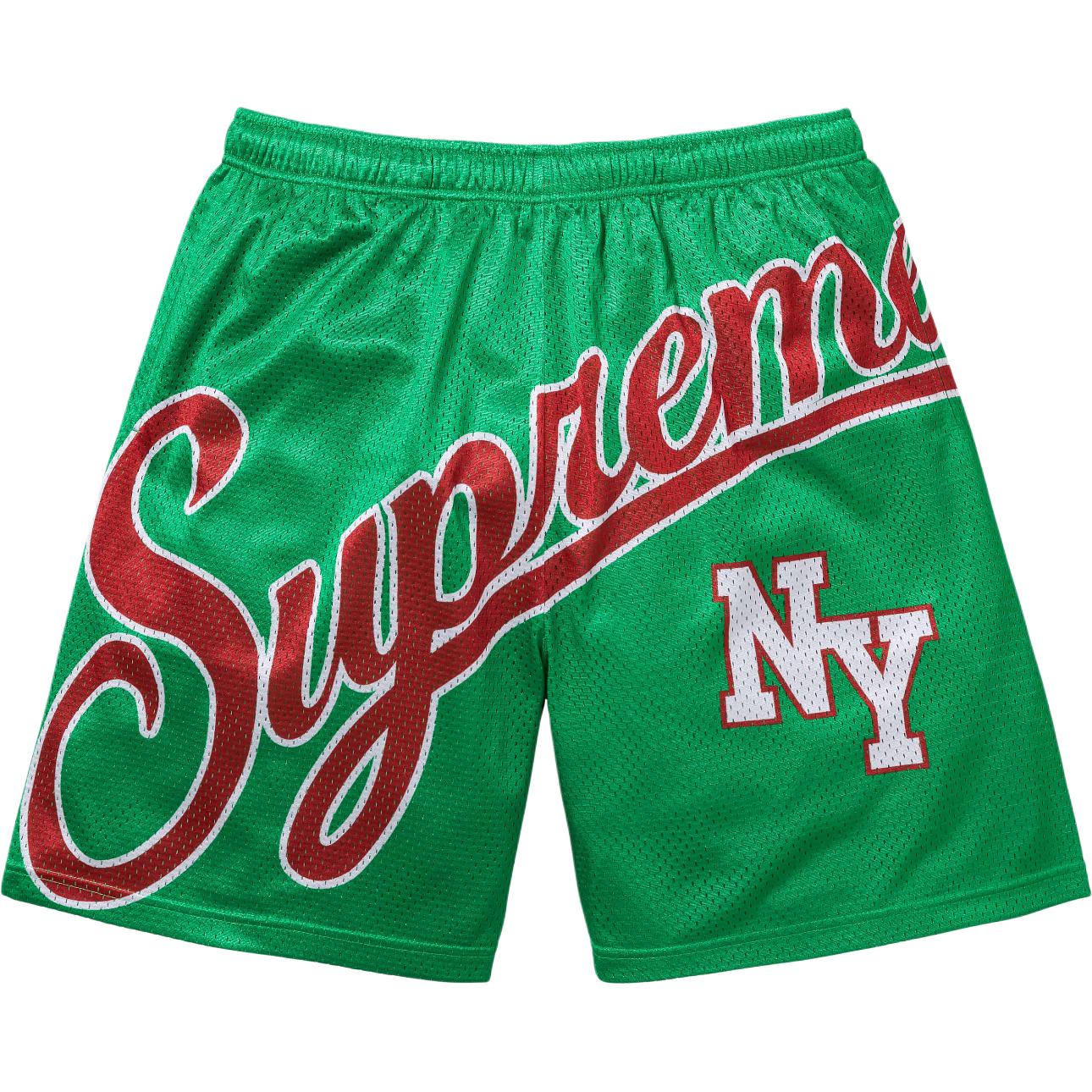 Большие сетчатые шорты Big Script Supreme, зеленый/зеленый
Большие сетчатые шорты Big Script Supreme, зеленый/зеленый