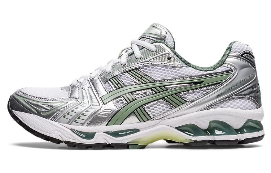 ASICS Gel Kayano 14 Белый Чистый Серебристый Сланцево-Серый Шалфей
ASICS Gel Kayano 14 Белый Чистый Серебристый Сланцево-Серый Шалфей