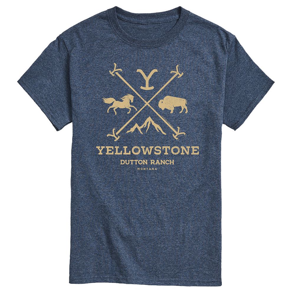 Мужская футболка с графическим логотипом Yellowstone Branding Iron Badge, цвет Heather Blue
Мужская футболка с графическим логотипом Yellowstone Branding Iron Badge, цвет Heather Blue