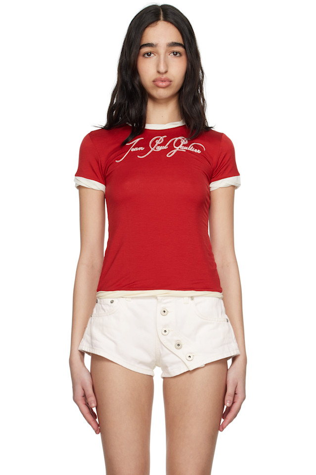 Футболка с тату-принтом Jean Paul Gaultier, мультиколор
Футболка с тату-принтом Jean Paul Gaultier, мультиколор