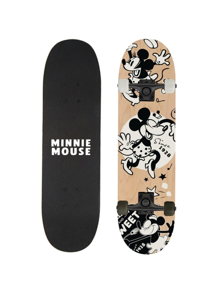 Disney Minnie Mouse Скейтборд, идеально подходит для тротуаров и парков, 79x20x12 см, черный
Disney Minnie Mouse Скейтборд, идеально подходит для тротуаров и парков, 79x20x12 см, черный