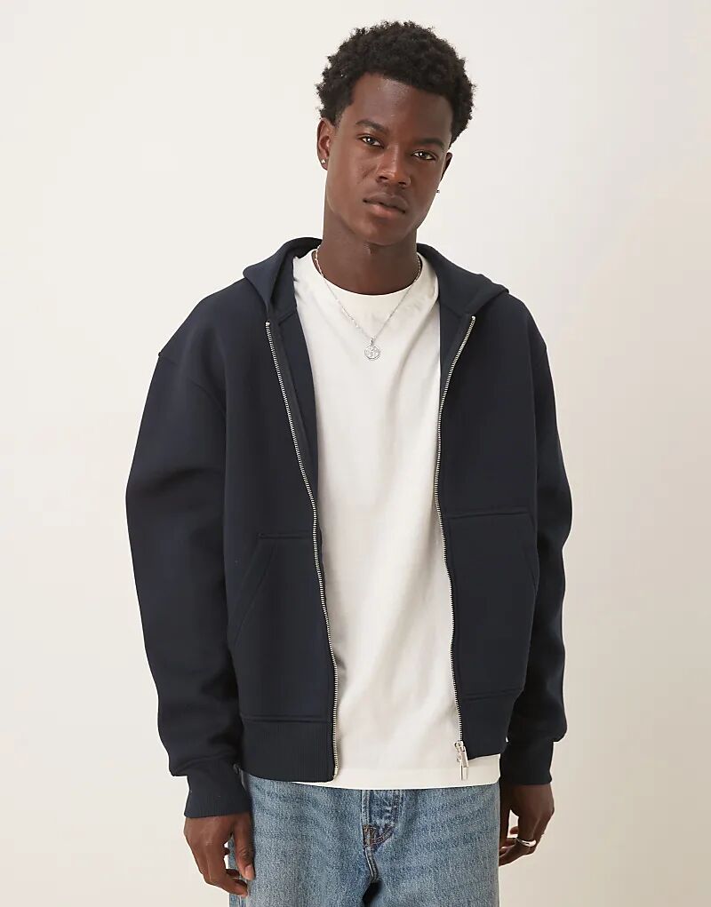 Плотная свободная толстовка с капюшоном ASOS DESIGN на молнии из ткани в стиле «дайвинг» темно-синего цвета
Плотная свободная толстовка с капюшоном ASOS DESIGN на молнии из ткани в стиле «дайвинг» темно-синего цвета