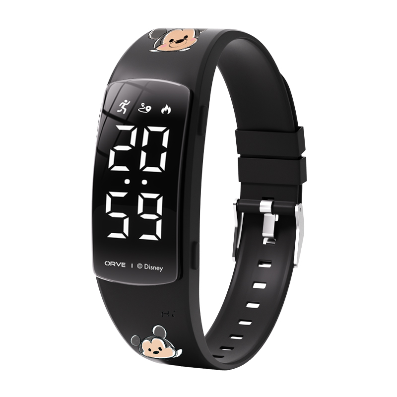 Disney Электронные часы с силиконовым ремешком унисекс черный циферблат
Disney Электронные часы с силиконовым ремешком унисекс черный циферблат