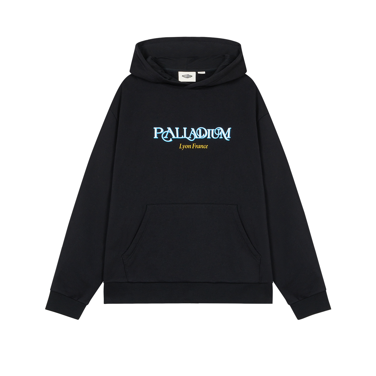 Толстовка унисекс с капюшоном, средней толщины Palladium, lead черный
Толстовка унисекс с капюшоном, средней толщины Palladium, lead черный